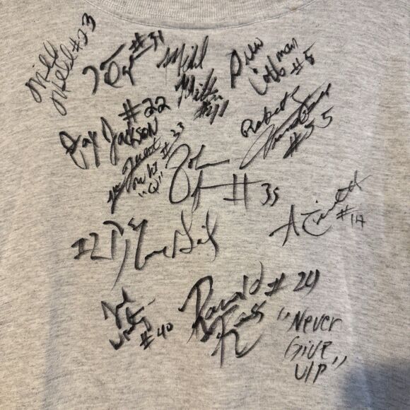 Don't Mess With Texas T-Shirt Large Flag Lone Star State Pride Adult Tee Grey - Picture 6 of 8